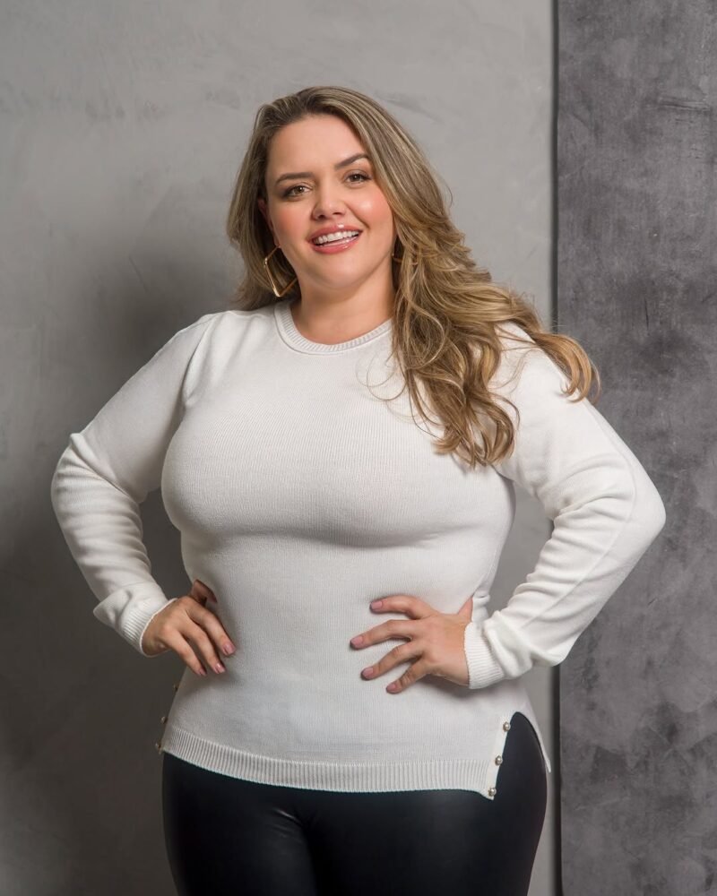 BLUSA GIULIANA MARQUES PEROLA - 1482