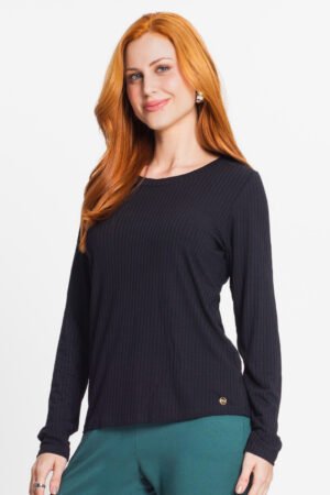 BLUSA CANELADA ROVITEX - 9181795