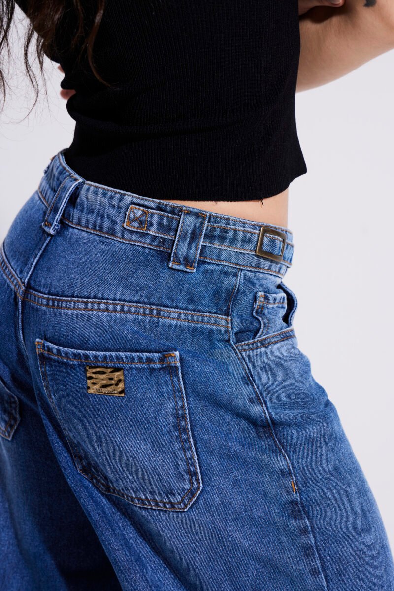 CALCA TEEZZ JEANS FEM WIDE LEG - TE21855 - Imagem 2