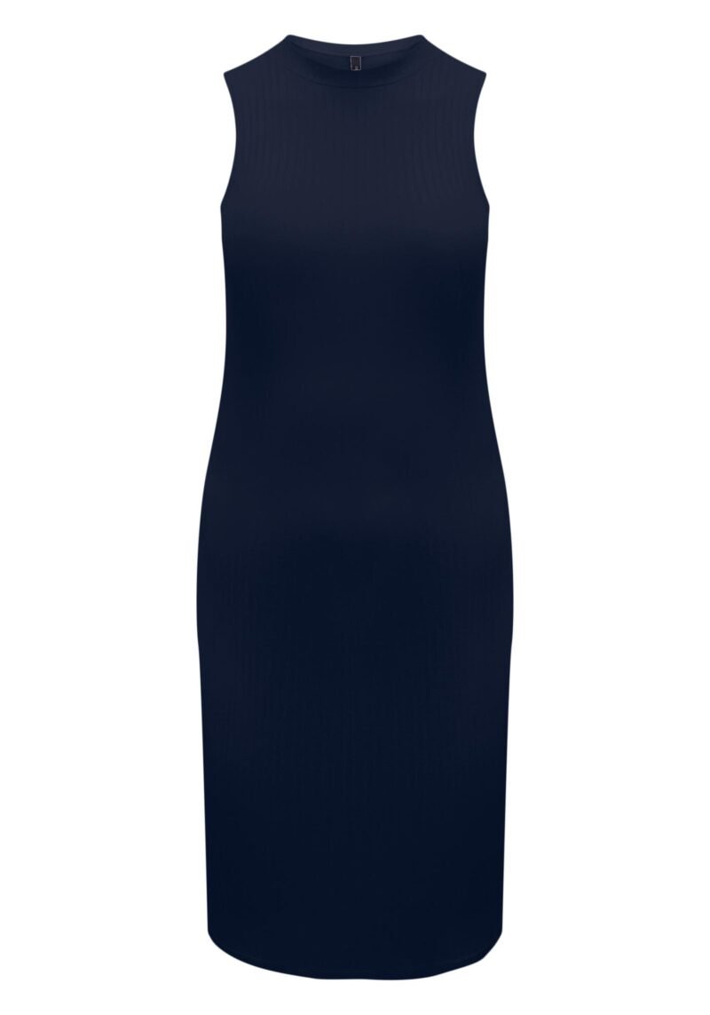 VESTIDO CANELADO BASICO LUNENDER - 474 - Imagem 4
