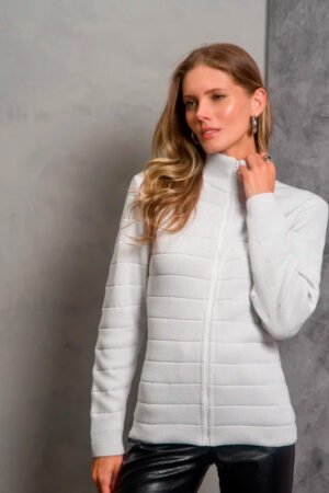JAQUETA TRICOT PUFF JULIANA MMARQUES