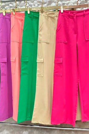 CALCA PANTALONA CARGO DE ALFAIATARIA