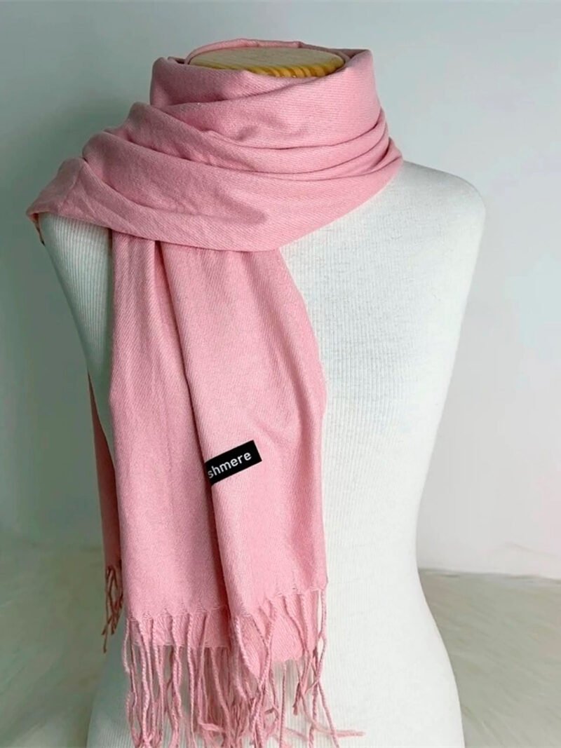 CASHMERE MING MODA - CACHECOL AMPLO ESTILO ECHARPE - Imagem 5
