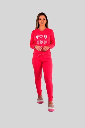 CONJUNTO ENCANTO PIJAMAS FEMININO DELICOTTON - 0420190123