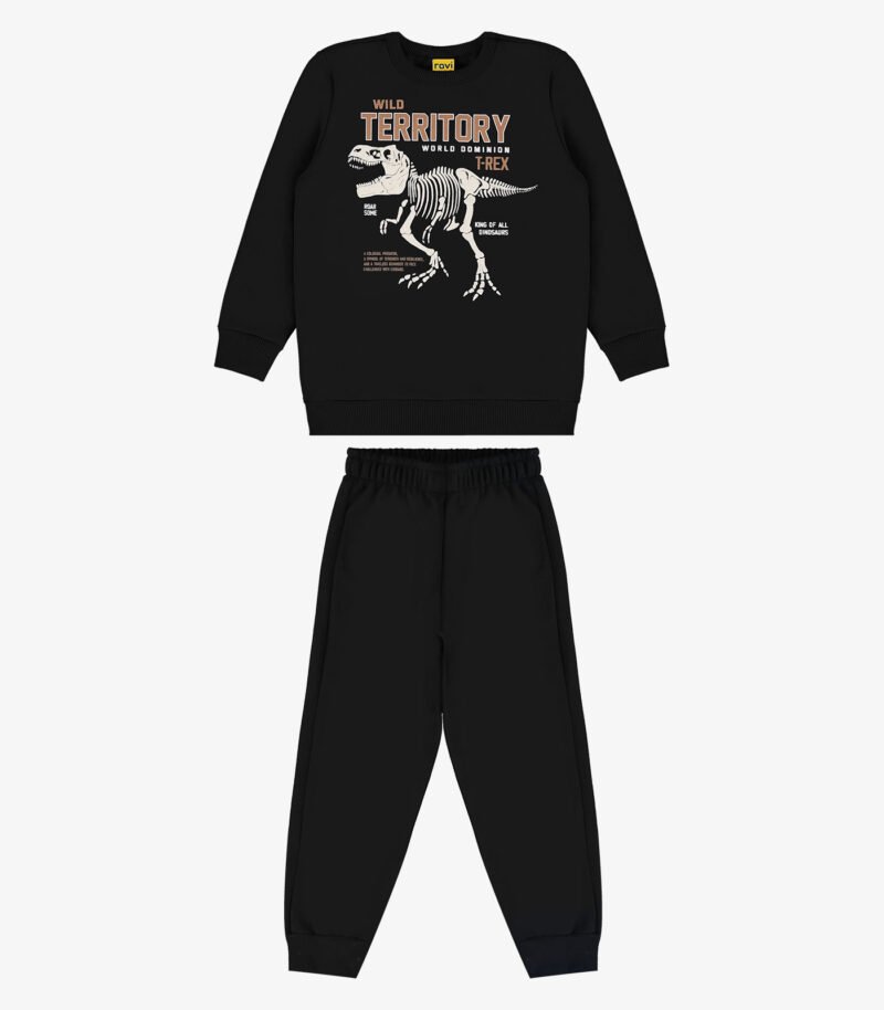 CONJUNTO MOLETOM INFANTIL MENINO ROVI KIDS - 3024882