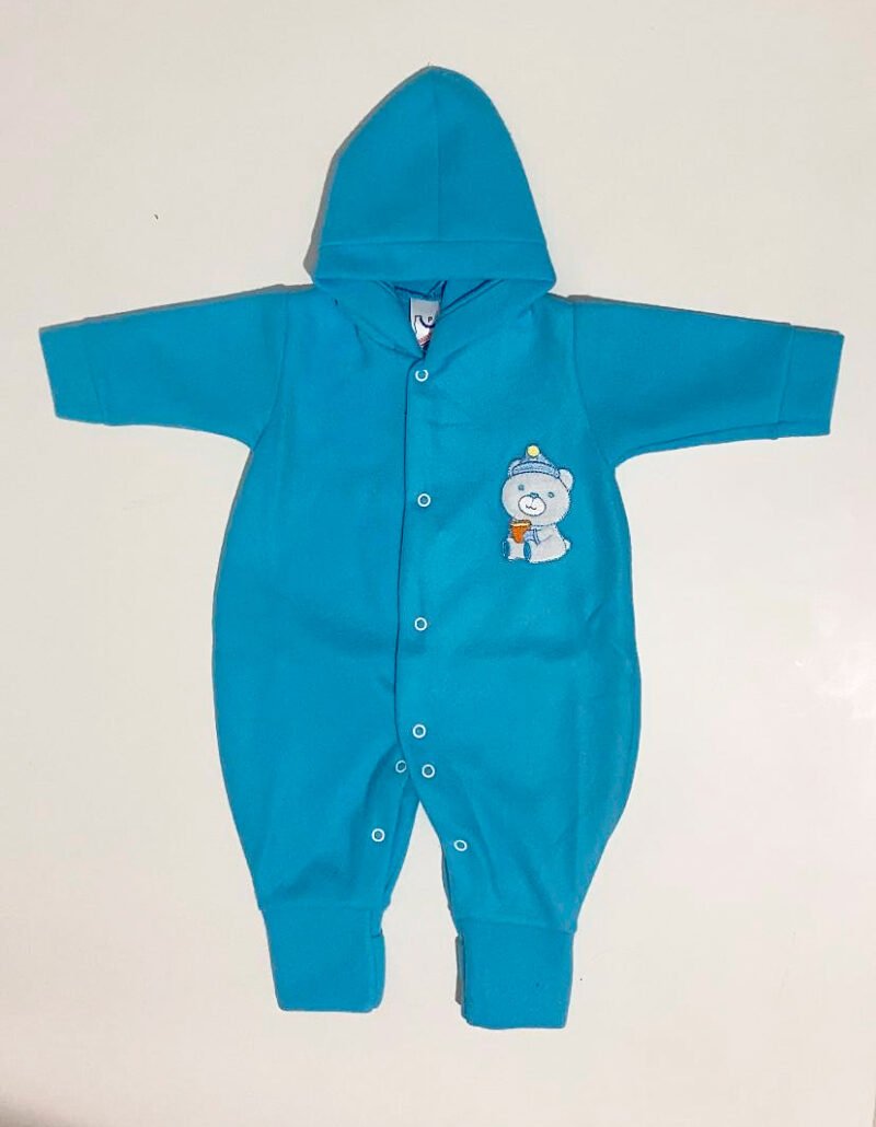 MACACAO SOFT CAPUZ BORDADO TERMOCOLANTE UNISSEX BABYNHA - 1751