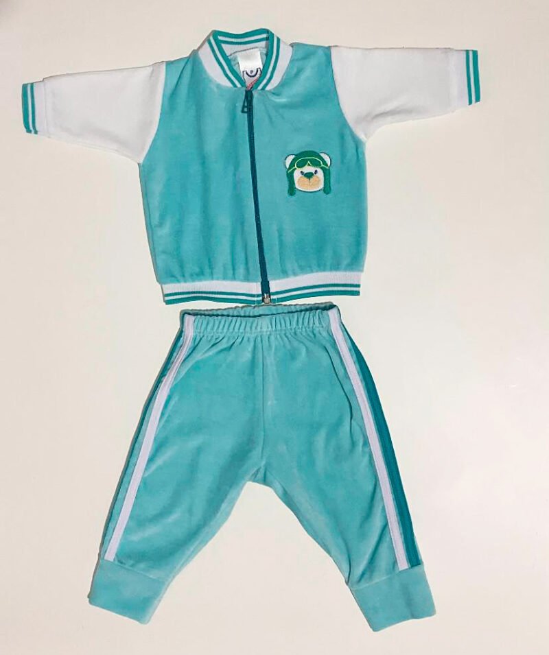 CONJUNTO BEBE PLUSH GOLA CARECA BORDADO BABYNHA - 2865 - Imagem 6