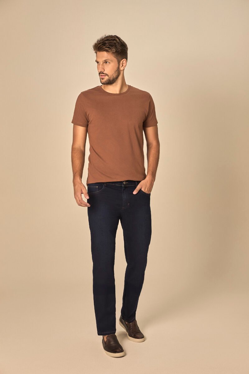 CALCA MASCULINA AMERICAN FIT DPANUS JEANS - 1.6874 - Imagem 5