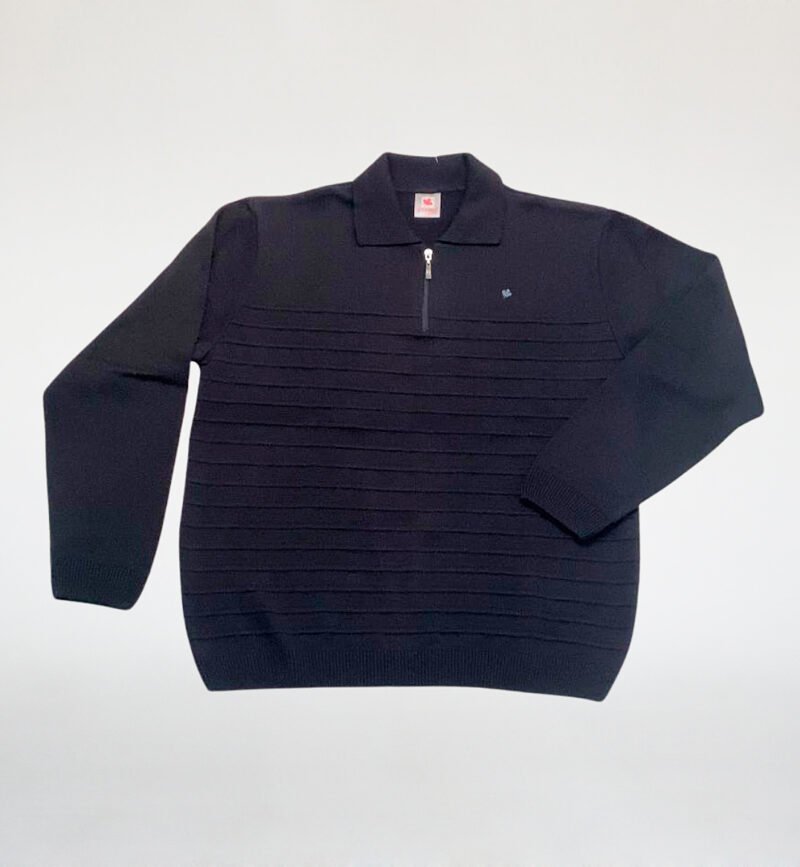 SUETER POLO COM ZIPER MASCULINO D'LANFIORI TRICOT - 4105 - Imagem 4