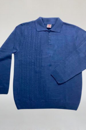 SUETER POLO MASCULINO D'LANFIORI TRICOT - 4119