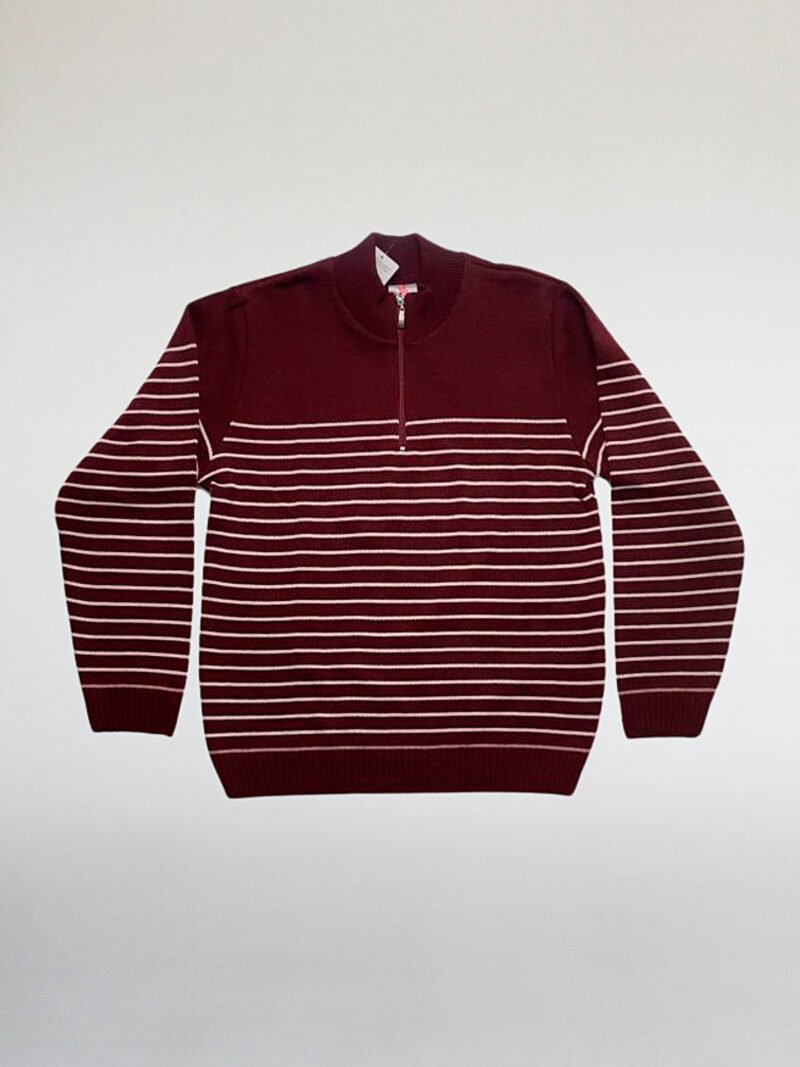 SUETER MASCULINO GOLA ZIPER DLANFIORI TRICOT - 3329