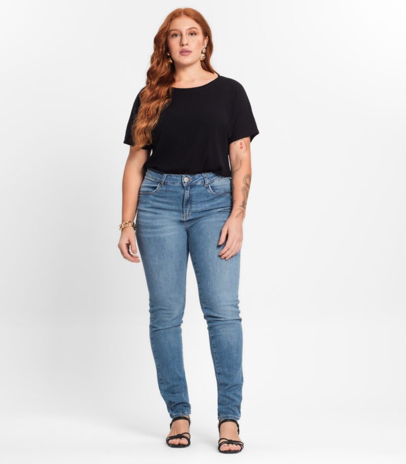 BLUSA FEMININA PLUS SIZE SECRET GLAM - SB01514