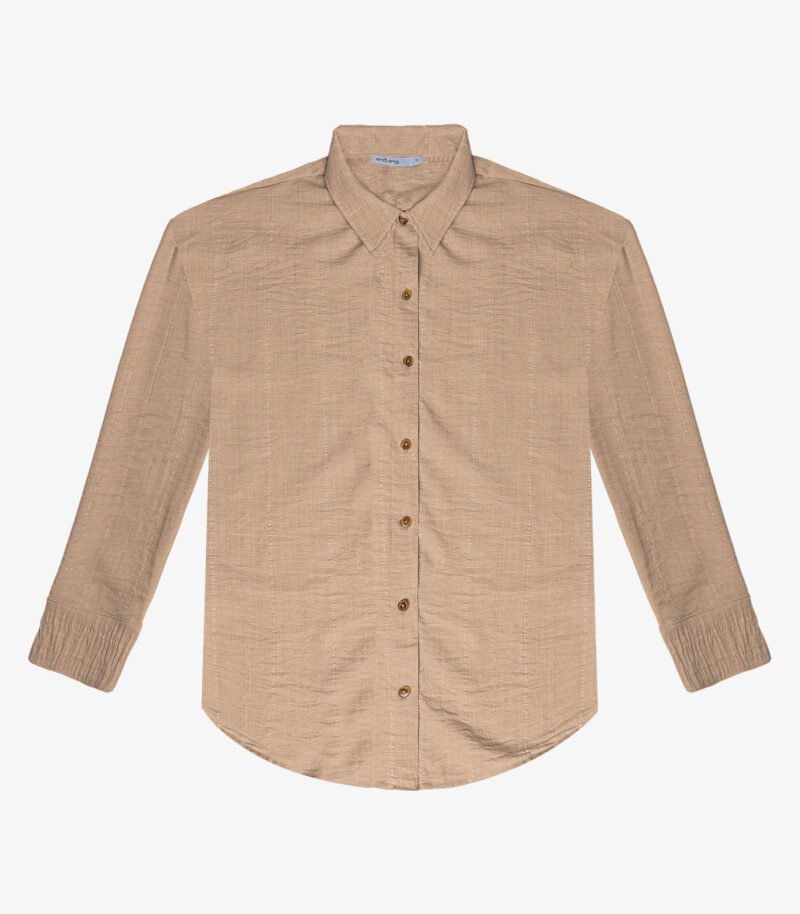 CAMISA FEMININA MANGA LONGA ENDLESS - E15614 - Imagem 3