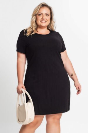 VESTIDO FEMININO PLUS SIZE SECRET GLAM - SB01521