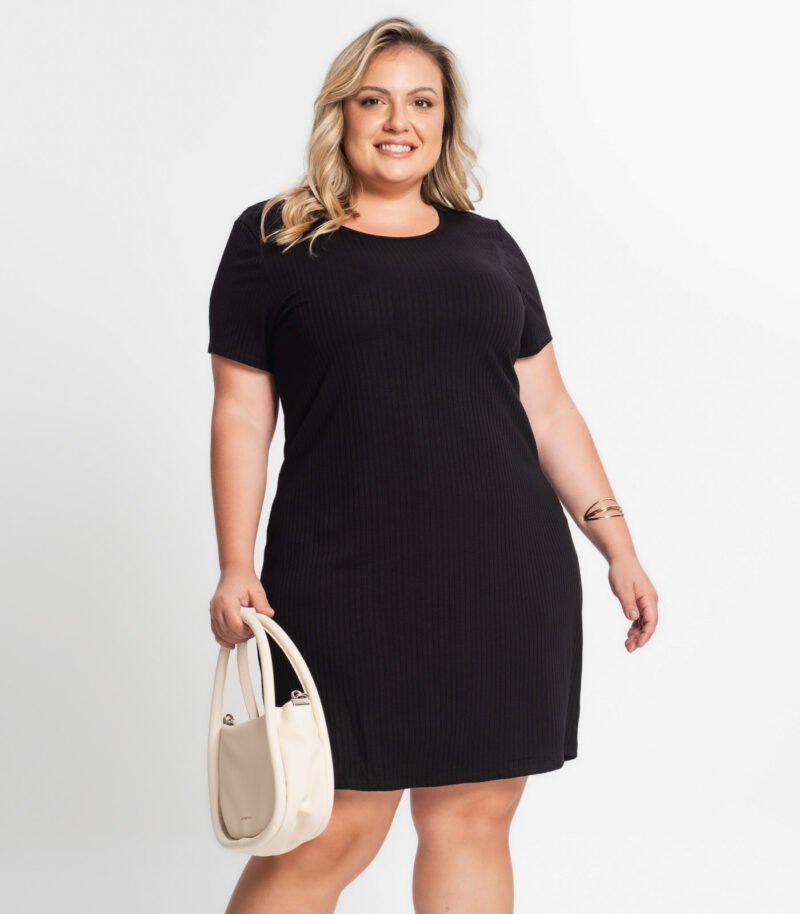 VESTIDO FEMININO PLUS SIZE SECRET GLAM - SB01521