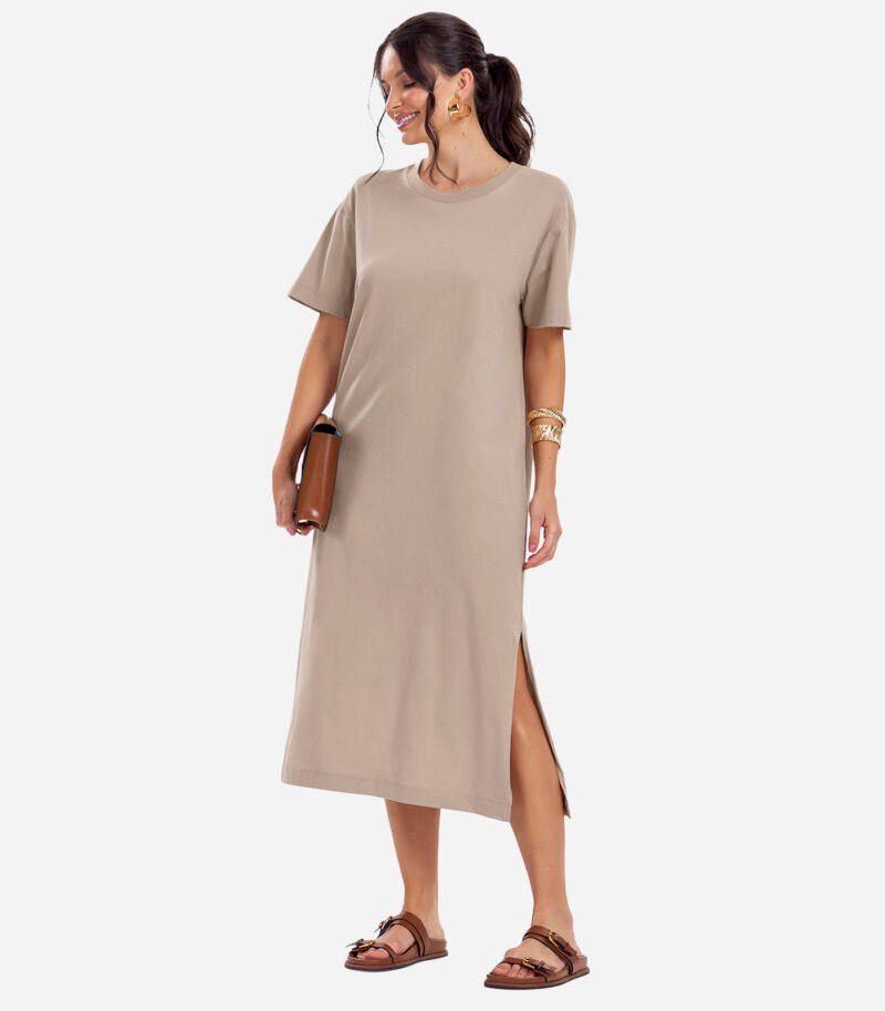 VESTIDO FEMININO MEIA MALHA ROVITEX - 6172115 - Imagem 2