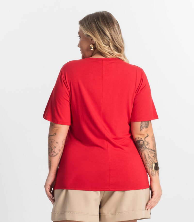 BLUSA FEMININA MANGA CURTA SECRET GLAM - S01798 - Imagem 2