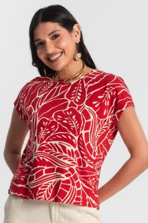 BLUSA FEMININA ESTAMPADA ROVITEX - 6172255