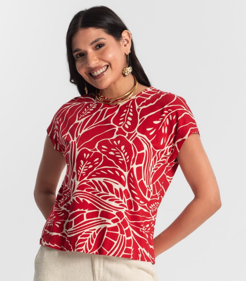 BLUSA FEMININA ESTAMPADA ROVITEX - 6172255 - Imagem 2