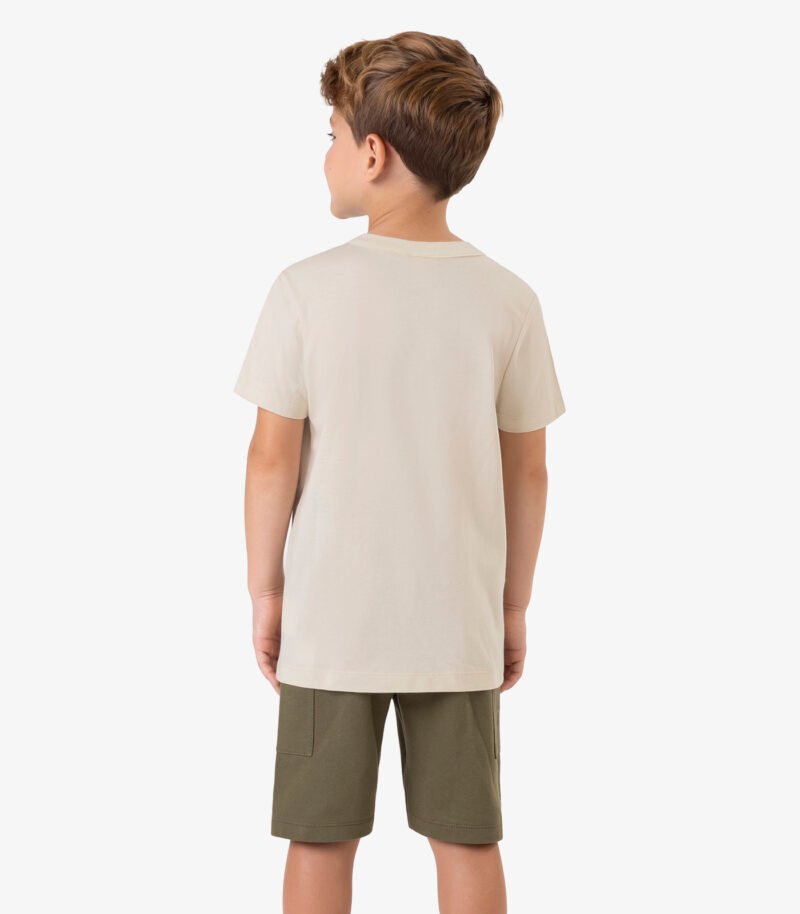 CONJUNTO CAMISETA E BERMUDA MOLETOM SARJADO ROVI KIDS - 3026423 - Imagem 19