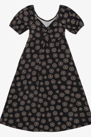 VESTIDO FEMININO MIDI ESTAMPADO ROVITEX - 6172245