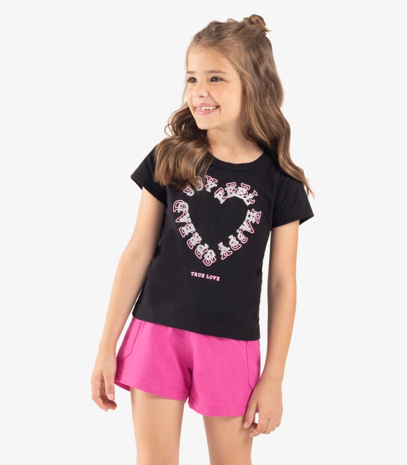 BLUSA INFANTIL MEIA MALHA ROVI KIDS - 3141312