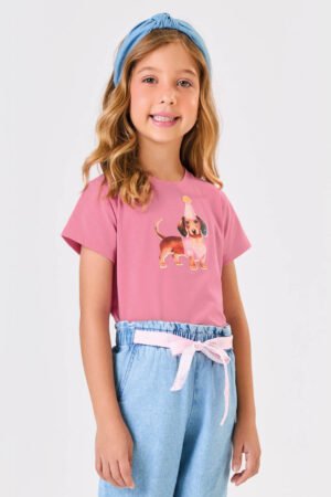 BLUSA INFANTIL MENINA COTTON TRICK NICK -1133561