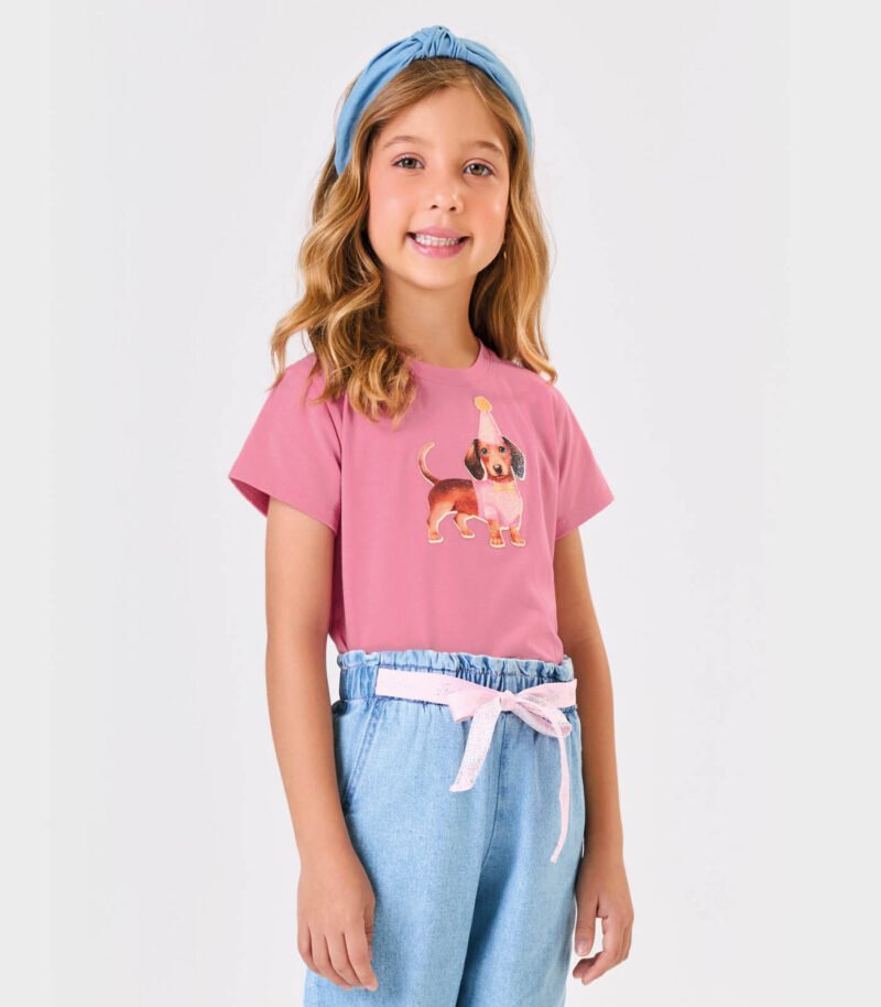 BLUSA INFANTIL MENINA COTTON TRICK NICK -1133561