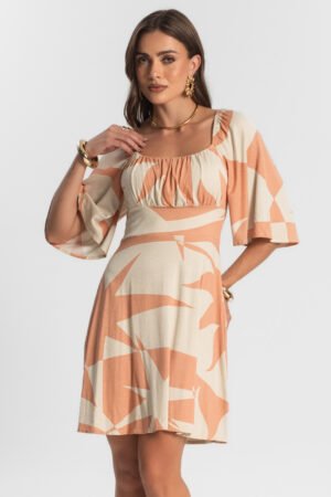 VESTIDO FEMININO ESTAMPADO ENDLESS - E15648