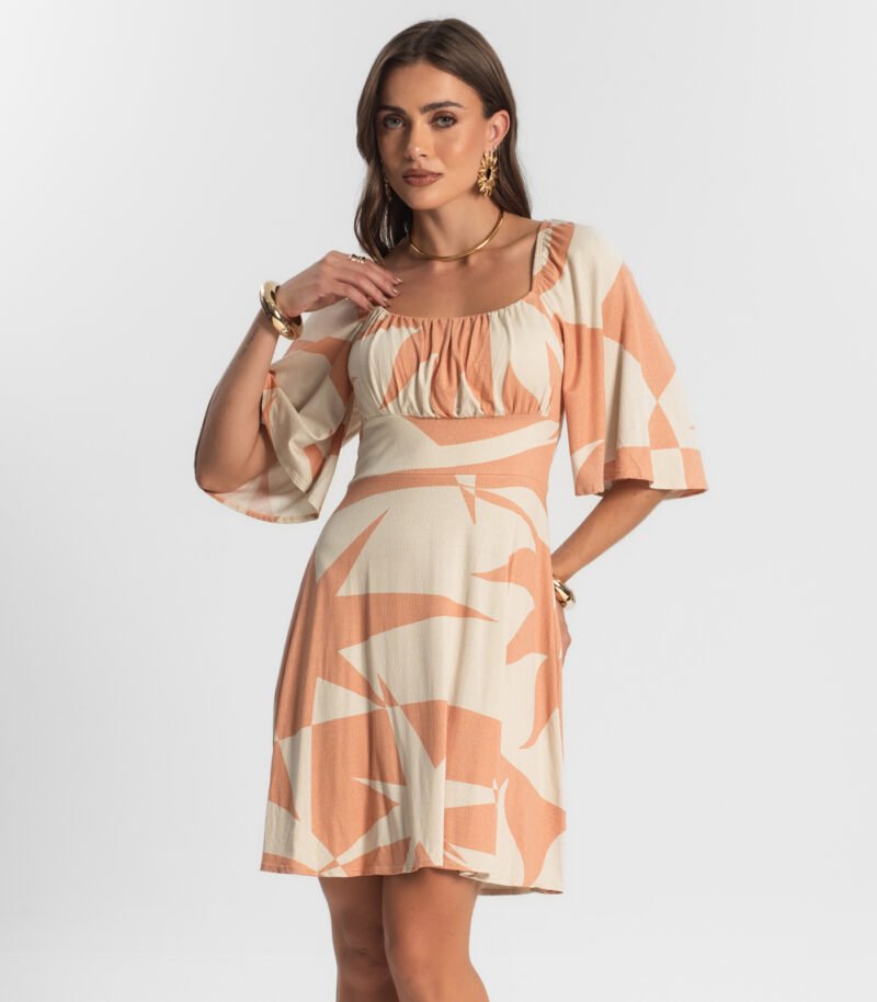 VESTIDO FEMININO ESTAMPADO ENDLESS - E15648