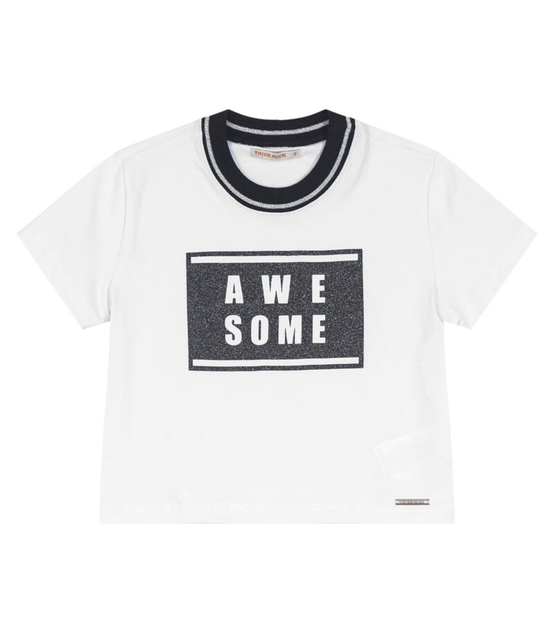BLUSA CROPPED INFANTIL MENINA TRICK NICK - 1128533