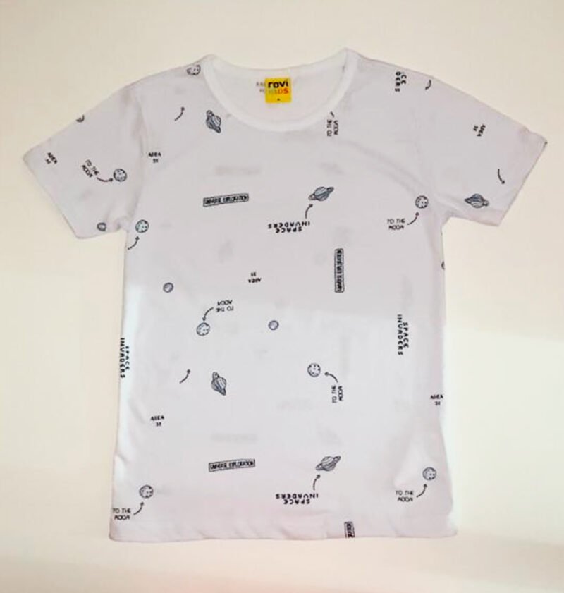 CAMISETA INFANTIL MENINO ROVI KIDS - 8 BRANCO - L460 - Imagem 2