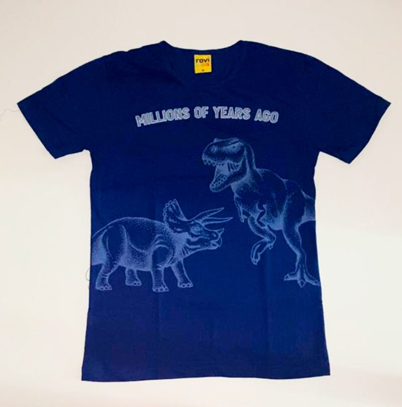 CAMISETA INFANTIL MENINO DINO ROVI KIDS - L460