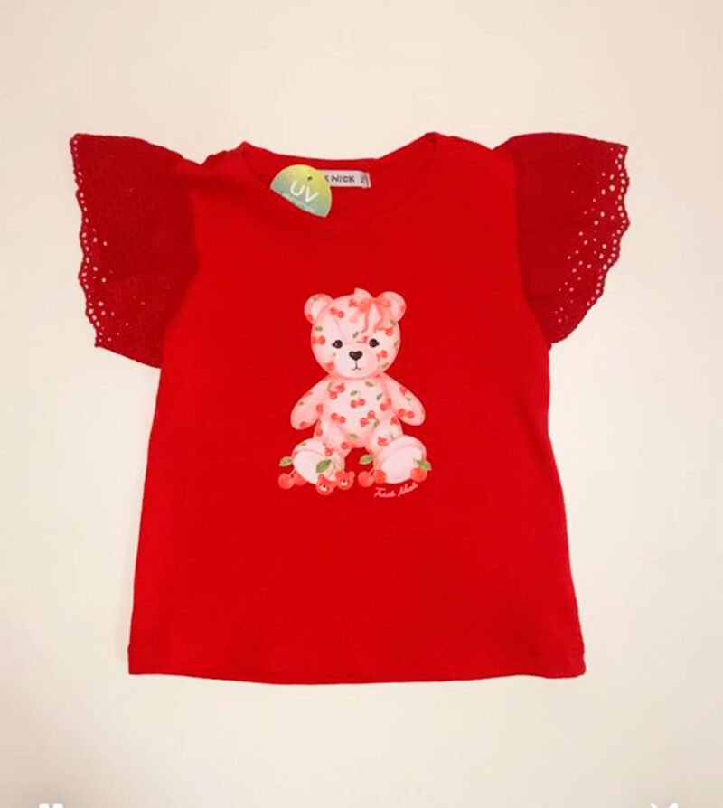 CCAMISETA INFANTIL MENINA TRICK NICK MANGA LAISE - L625