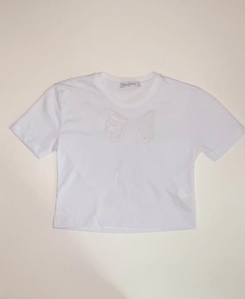 CAMISETA CROPPED INFANTIL MENINA TRICK NICK  - L625