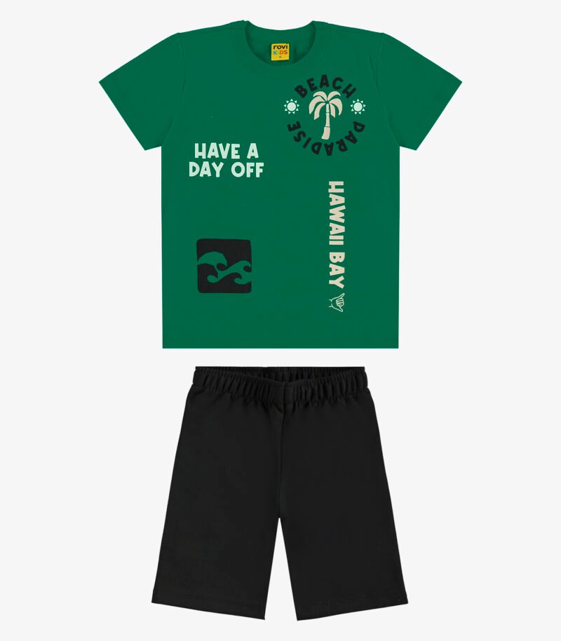 CONJUNTO INFANTIL MENINO ROVI KIDS BEACH PARADISE - 3026152 - Imagem 5
