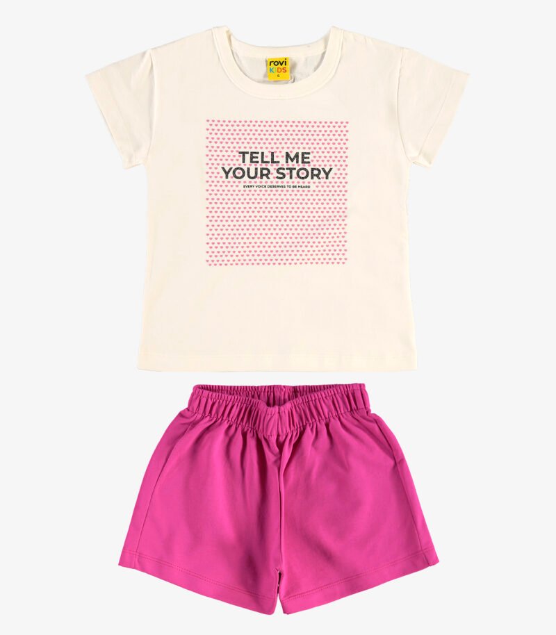 CONJUNTO INFANTIL MEIA MALHA ROVI KIDS - 3143883 - Imagem 5