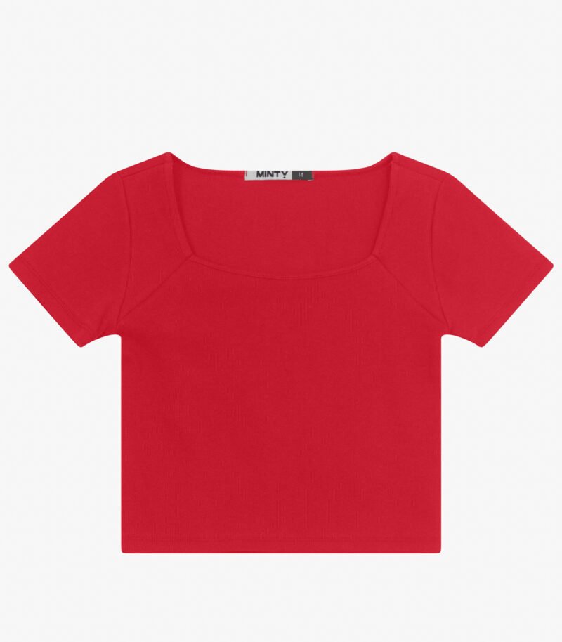 BLUSA CROPPED JUVENIL MENINA MINTY - M00451 - Imagem 3