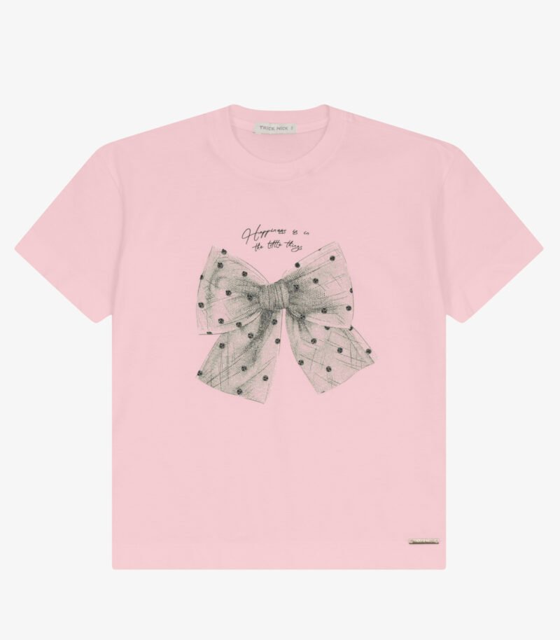 CAMISETA INFANTIL MENINA  MEIA MALHA TRICK NICK - 1134993 - Imagem 9