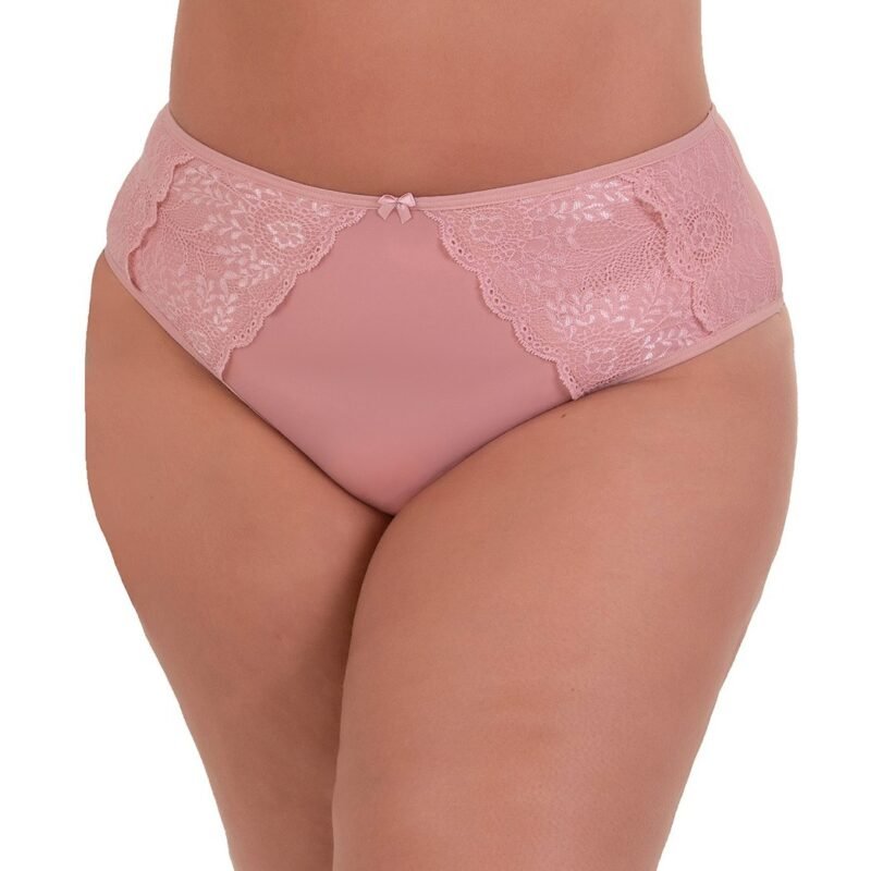 Calcinha tanga em microfibra e renda. REF 15153600 - Imagem 3