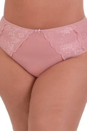 Calcinha tanga em microfibra e renda. REF 15153600