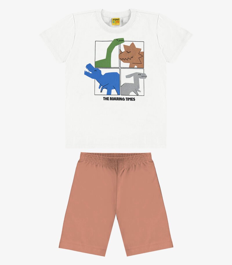 CONJUNTO INFANTIL MENINO DINO ROVI KIDS - 3026041 - Imagem 2