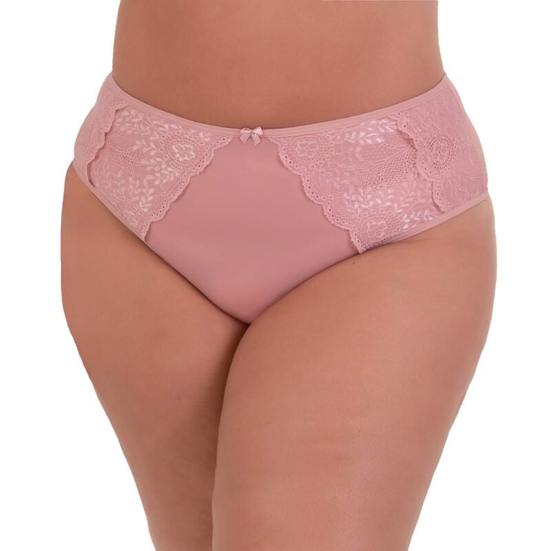 Calcinha tanga em microfibra e renda. REF 15153600 - Imagem 10