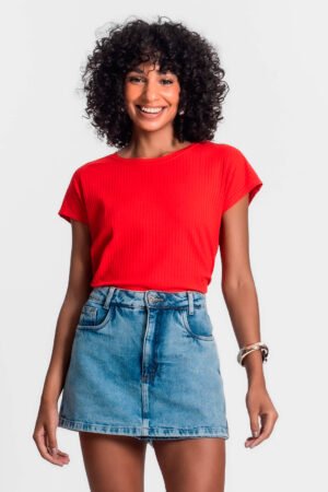 BLUSA FEMININA RIBANA CANELADA BASICA ROVITEX - 917165