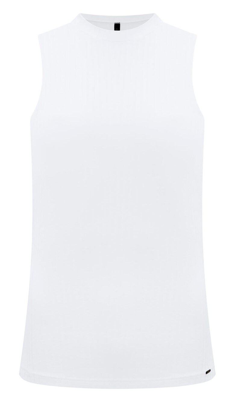 BLUSA REGATA CANELADA BASICA FEMININA LUNENDER - 00361 - Imagem 3