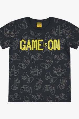 CAMISETA INFANTIL MENINO GAME ROVI KIDS - 3023763