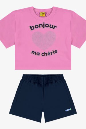 CONJUNTO INFANTIL MENINA ROVI KIDS - 3141342