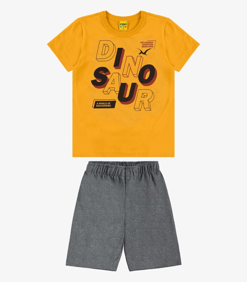 CONJUNTO INFANTILMENINO DINO ROVI KIDS - 3025401