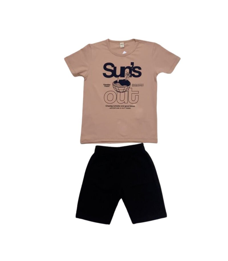 CONJUNTO INFANTIL CAMISETA E BERMUDA ROVITEX - 3026722L
