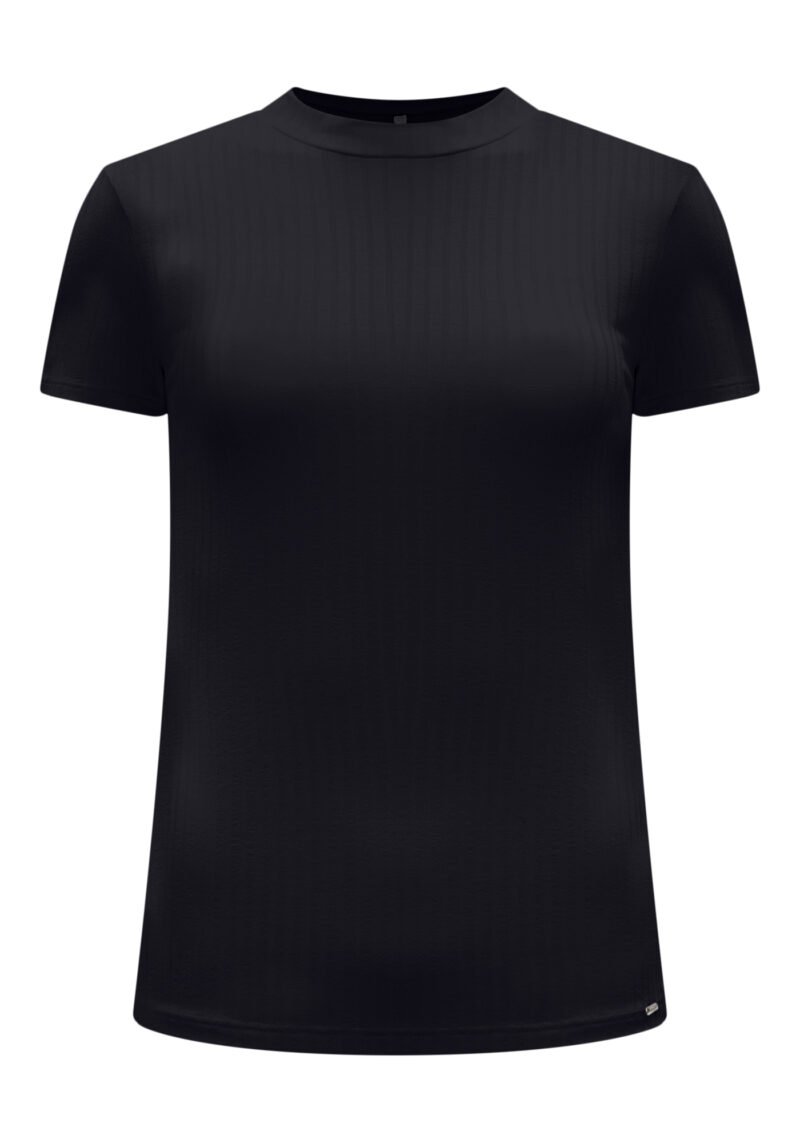 BLUSA MANGA CURTA FEMININA CANELADA LUNENDER - 00581